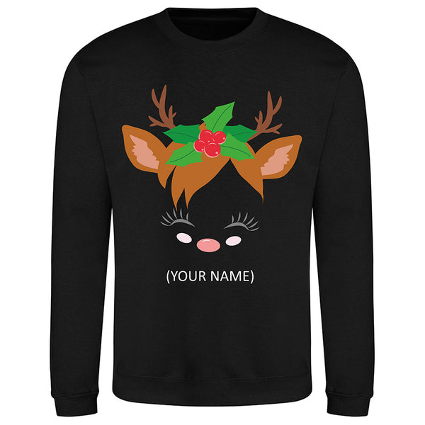 Customised Jill the Reindeer Jumper
