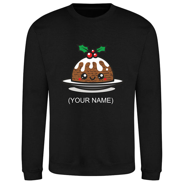 Customised Christmas Pudding Jumper