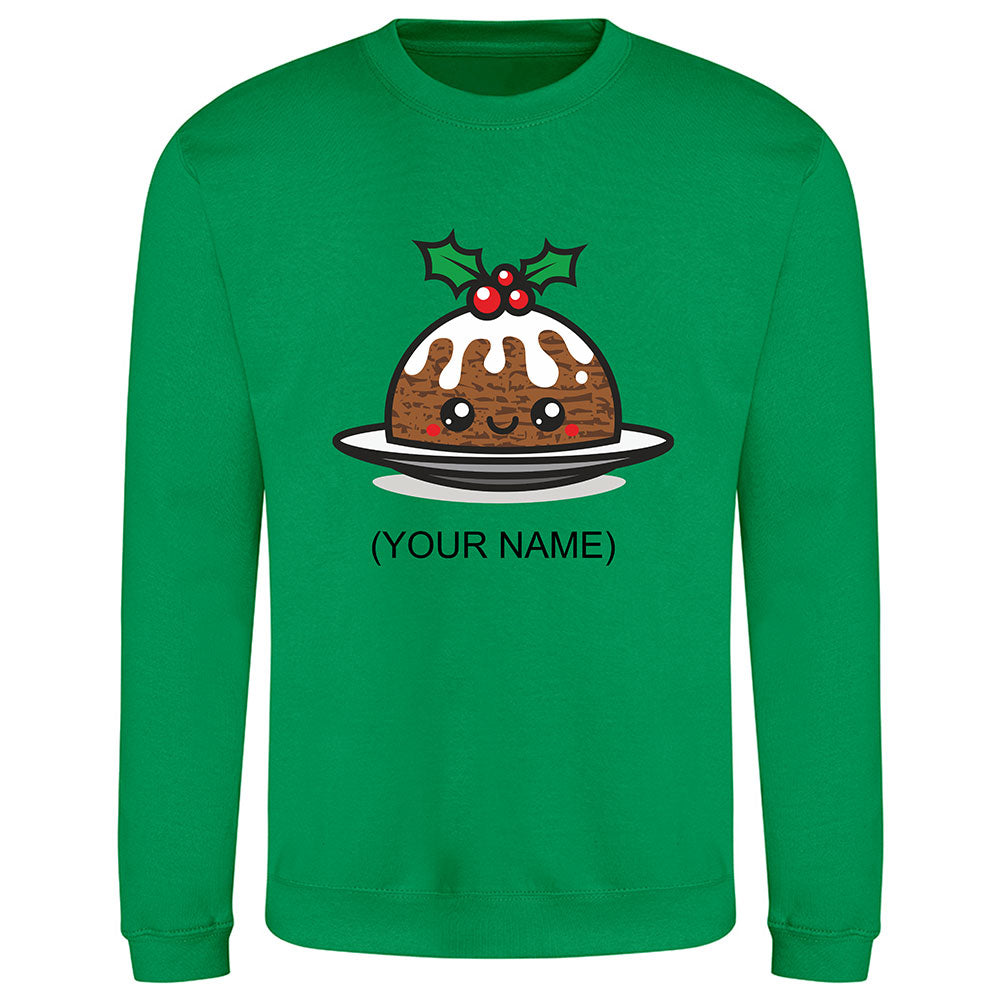 Customised Christmas Pudding Jumper